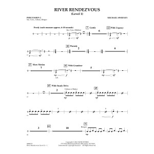 River Rendezvous - Percussion 2 (Level 1)